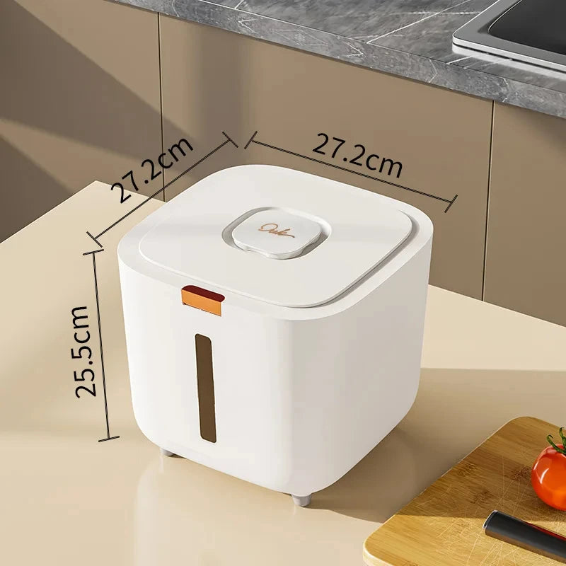 Sealed Rice Storage Container with Lid | Moisture-Proof Food Canister