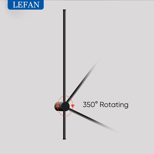 Long Rotatable LED Wall Light | Modern Bedroom & Stair Lighting