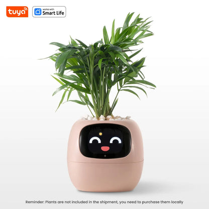 Expressive Smart Plant Pot with 49+ Emotions | AI Plant Care System
