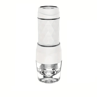 Portable Hand-Press Coffee Machine | Capsule & Ground Coffee Brewer