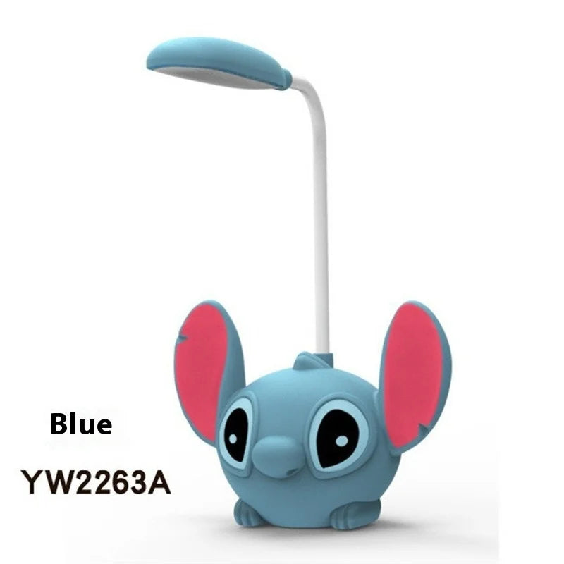 Kids LED Study Desk Lamp with Built-In Sharpener | Adjustable & Rechargeable