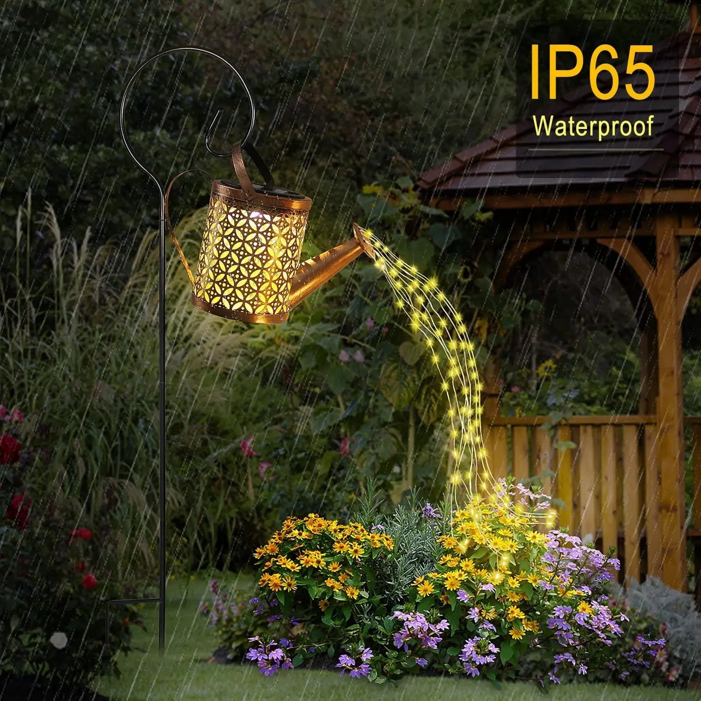 Solar Watering Can Garden Light | Waterproof Hanging Outdoor Lantern