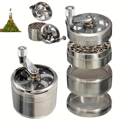 Manual Nut & Hard Spice Grinder | Nutmeg, Peppercorn & Salt Crusher