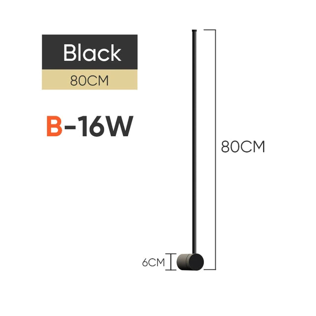 Long Rotatable LED Wall Light | Modern Bedroom & Stair Lighting