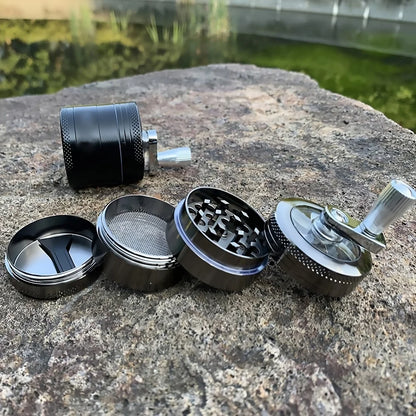 Manual Nut & Hard Spice Grinder | Nutmeg, Peppercorn & Salt Crusher