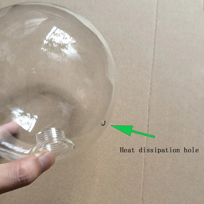 American Retro Glass Ball Wall Light | Nordic Long Wall Sconce