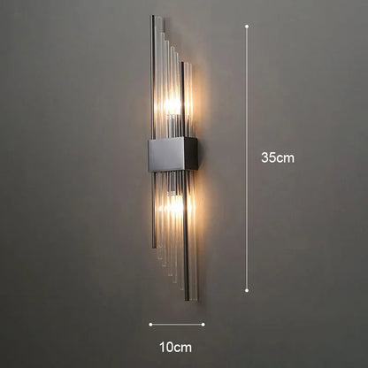 Luxury Gold LED Wall Lamp | Designer Indoor Wall Sconce