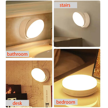 USB-Powered Smart Induction Night Lamp with Auto-On Motion Detection