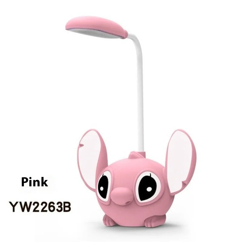 Kids LED Study Desk Lamp with Built-In Sharpener | Adjustable & Rechargeable