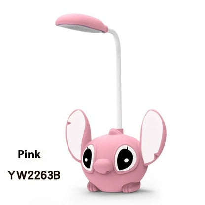Kids LED Study Desk Lamp with Built-In Sharpener | Adjustable & Rechargeable