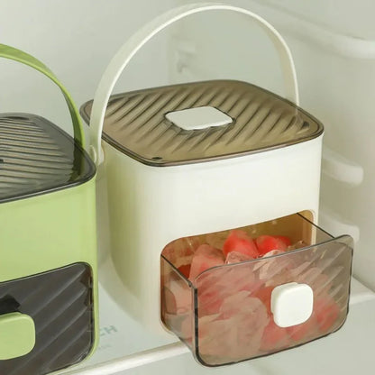 Compact 48-Cube Ice Tray | Easy-Press Homemade Ice Maker