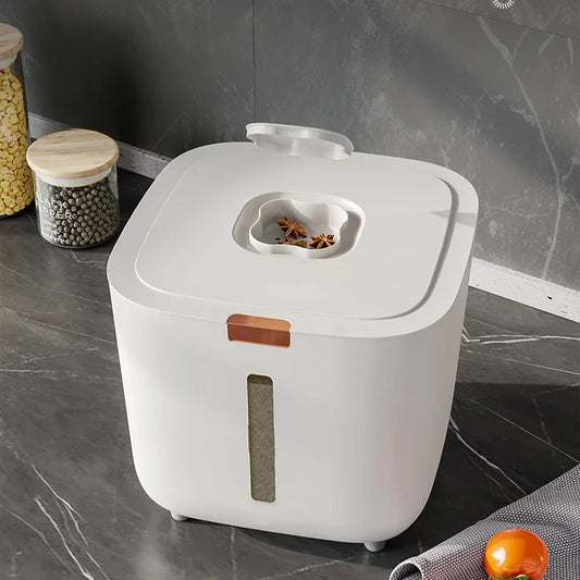 Sealed Rice Storage Container with Lid | Moisture-Proof Food Canister