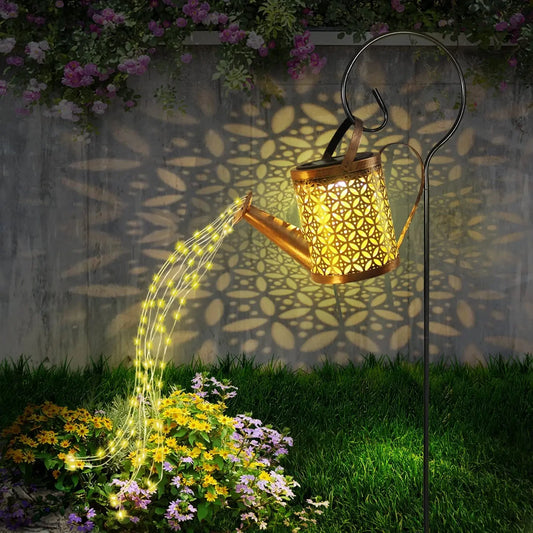 Solar Watering Can Garden Light | Waterproof Hanging Outdoor Lantern