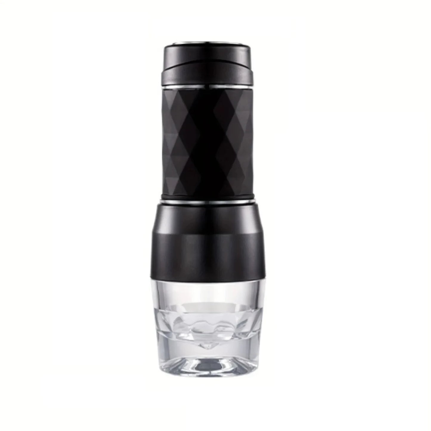 Portable Hand-Press Coffee Machine | Capsule & Ground Coffee Brewer