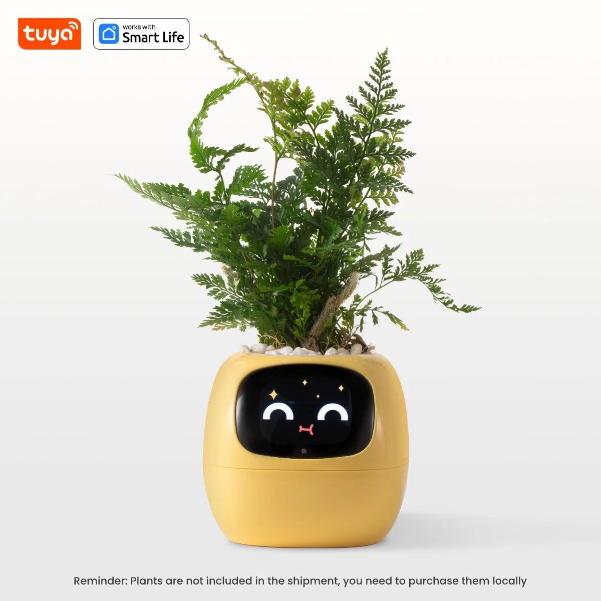 Expressive Smart Plant Pot with 49+ Emotions | AI Plant Care System