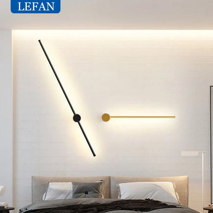 Long Rotatable LED Wall Light | Modern Bedroom & Stair Lighting