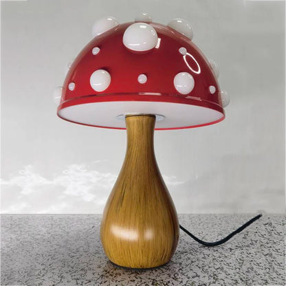 Biomimetic Mushroom Desk Lamp with Tricolour LED | Soft Warm Lighting