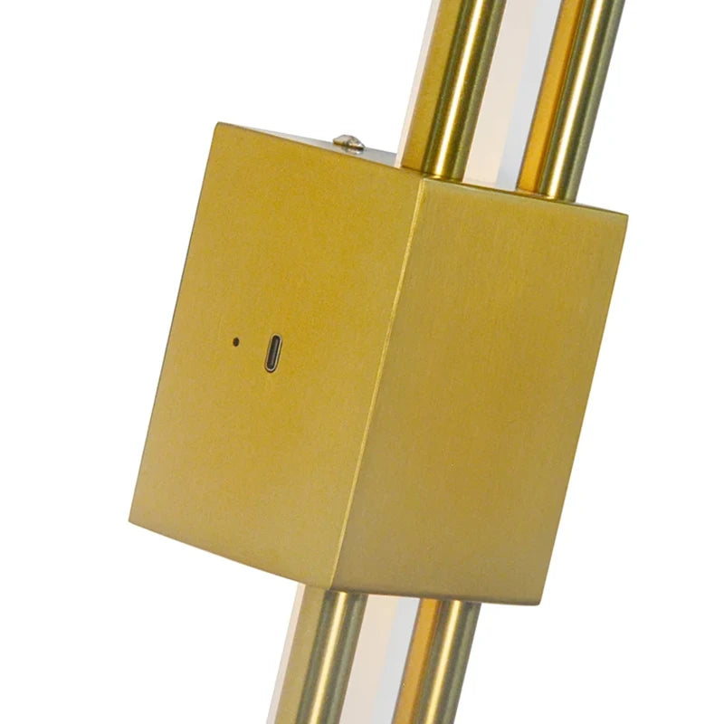 Nordic Rechargeable LED Wall Lamp | Modern Bedside & Stair Lighting