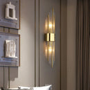 Luxury Gold LED Wall Lamp | Designer Indoor Wall Sconce