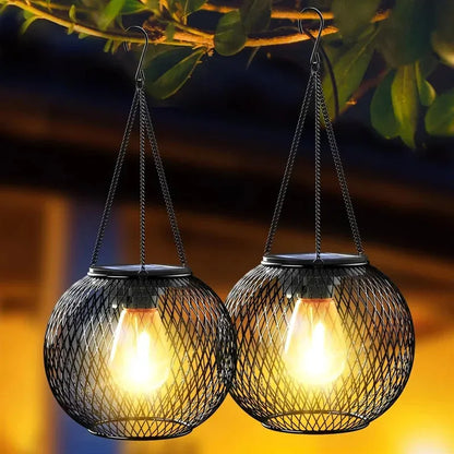 Solar Outdoor Lantern | Waterproof Hanging Decorative Garden Light
