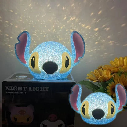 Creative 3D Character Night Light | Kids Reading & Bedroom Projection Lamp