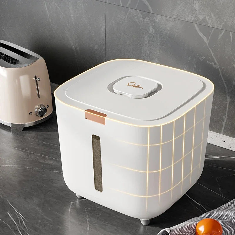 Sealed Rice Storage Container with Lid | Moisture-Proof Food Canister