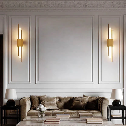 Nordic Rechargeable LED Wall Lamp | Modern Bedside & Stair Lighting