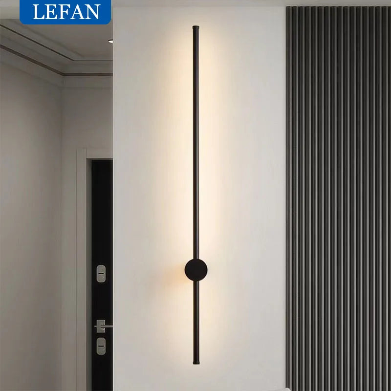 Long Rotatable LED Wall Light | Modern Bedroom & Stair Lighting