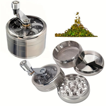 Manual Nut & Hard Spice Grinder | Nutmeg, Peppercorn & Salt Crusher