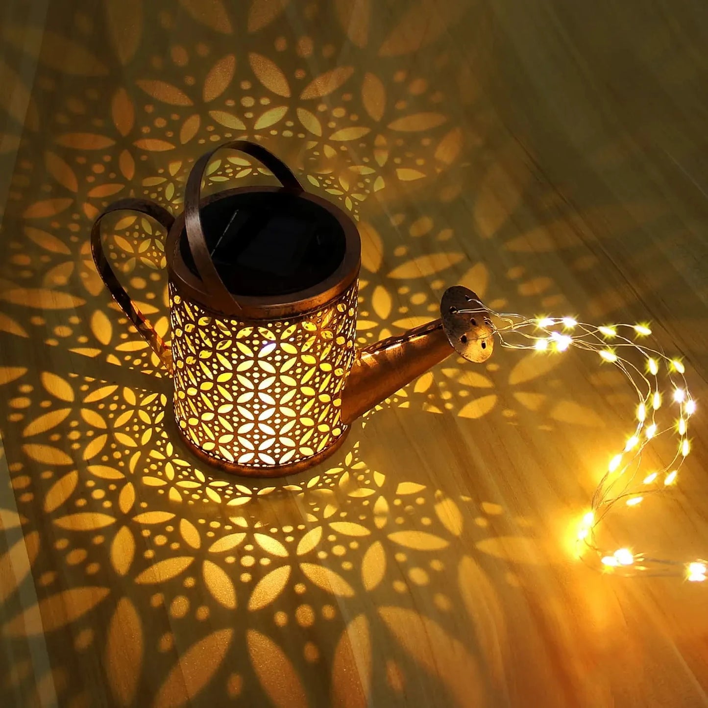 Solar Watering Can Garden Light | Waterproof Hanging Outdoor Lantern